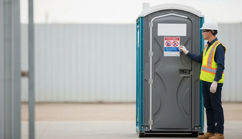 Construction porta potty compliance in Webb County
